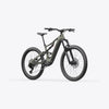 AMFLOW PR Carbon in Moss Green, front three-quarter view showing the frame, fork and mixed-size wheels.
