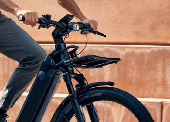 Riese & Muller Homage E-Bike with Nyon display and front carrier