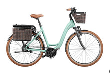  Riese & Muller Swing3 E-Bike - Salvia Matt with front and rear baskets