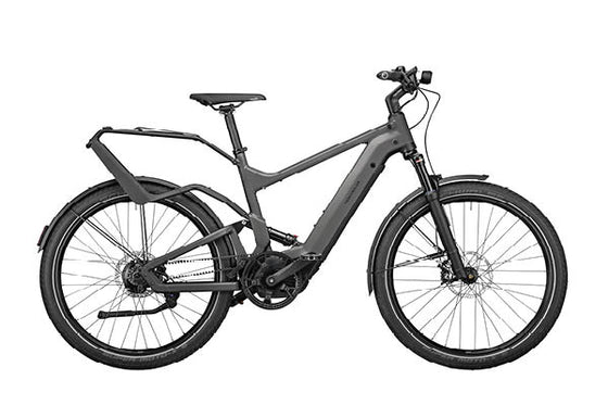 Riese & Muller Delite GT Rohloff E-Bike - Urban Grey with standard touring rack